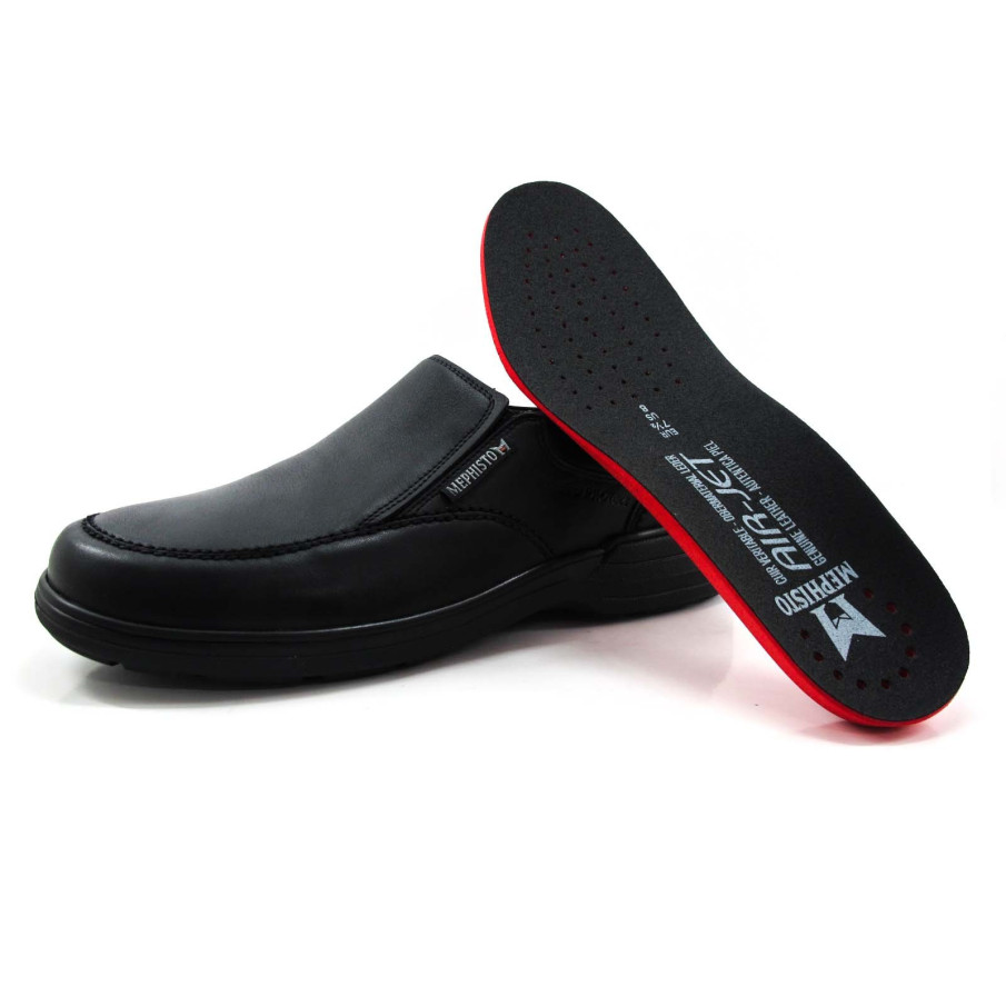 Mocasín Mephisto Davy negro