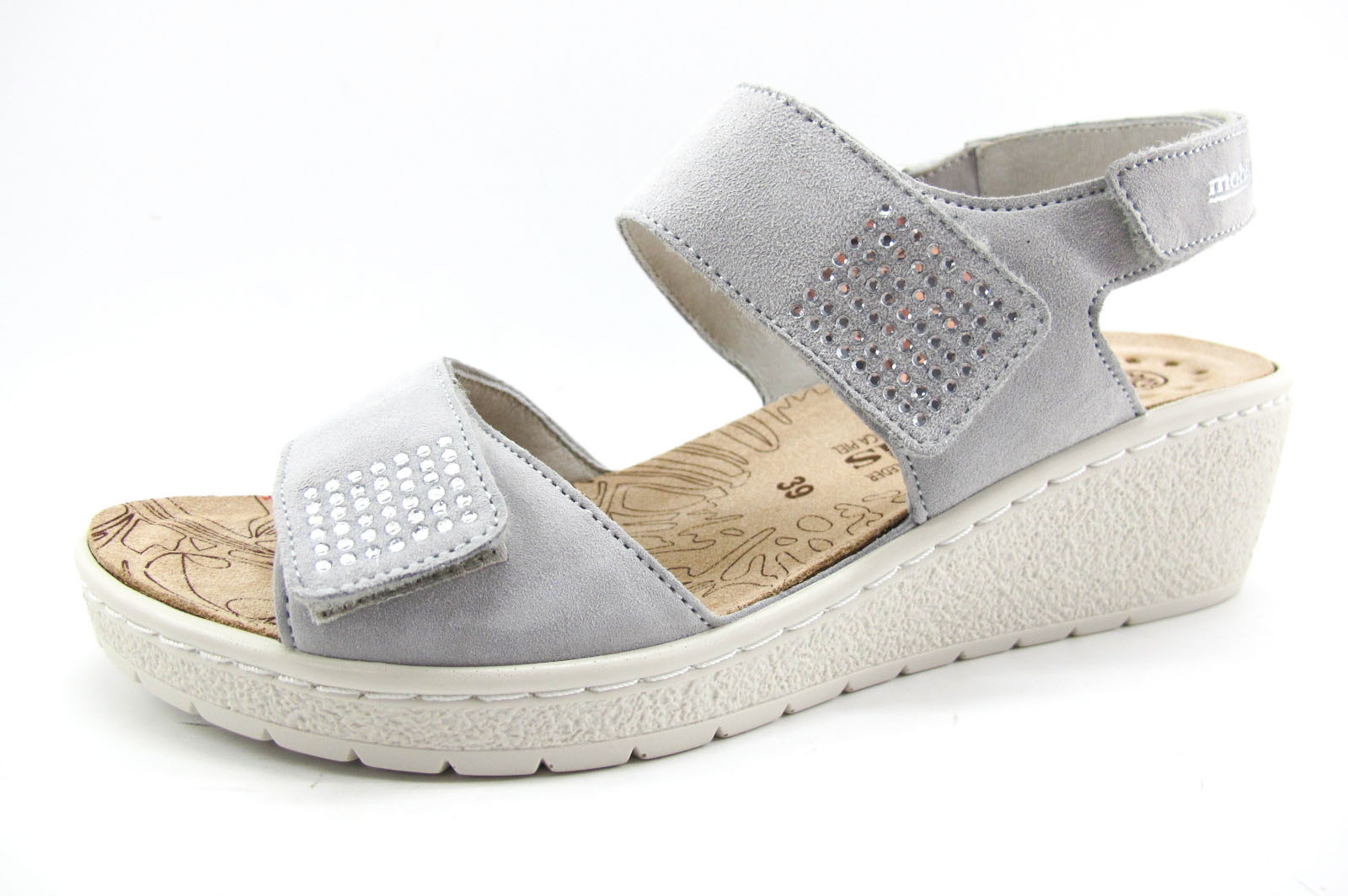 comprar en Dinozapatos tus sandalias mujer Mobils de Mephisto Pam Spark gris
