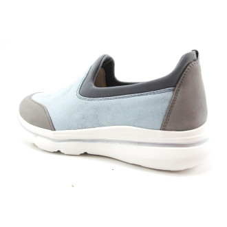 ZAPATILLAS CONFORT MUJERGRIS CLARO