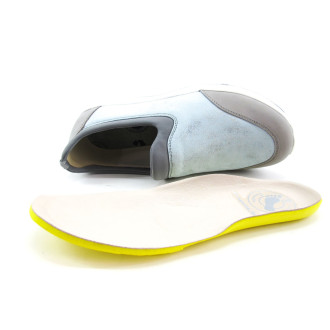 ZAPATILLAS CONFORT MUJERGRIS CLARO