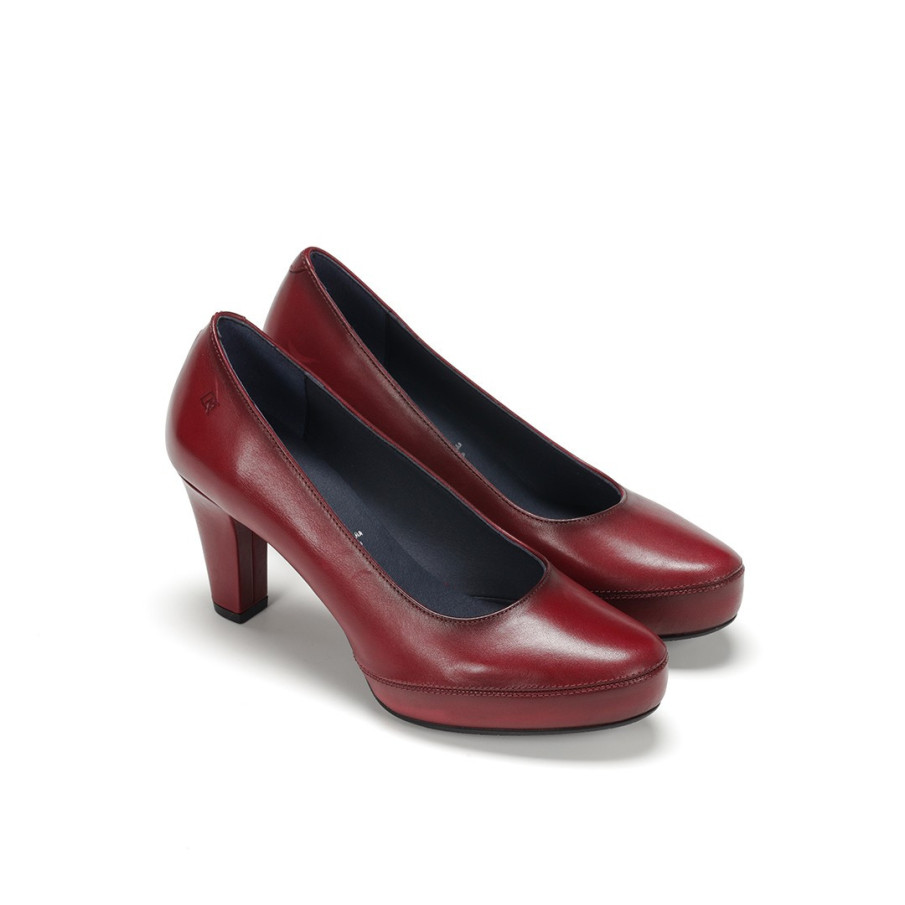 Zapatos Salón Dorking Rojos 