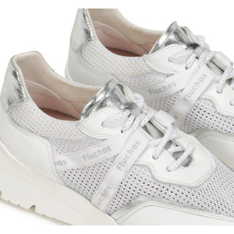 DEPORTIVO FLUCHOS MUJER EIRA BLANCO