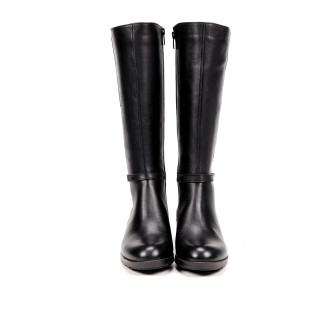 BOTAS FLUCHOS ALISS MUJER PIEL NEGRO