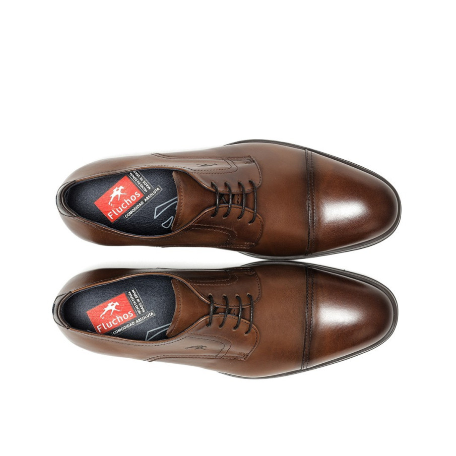 ZAPATOS FLUCHOS BLUCHER VESTIR CUERO