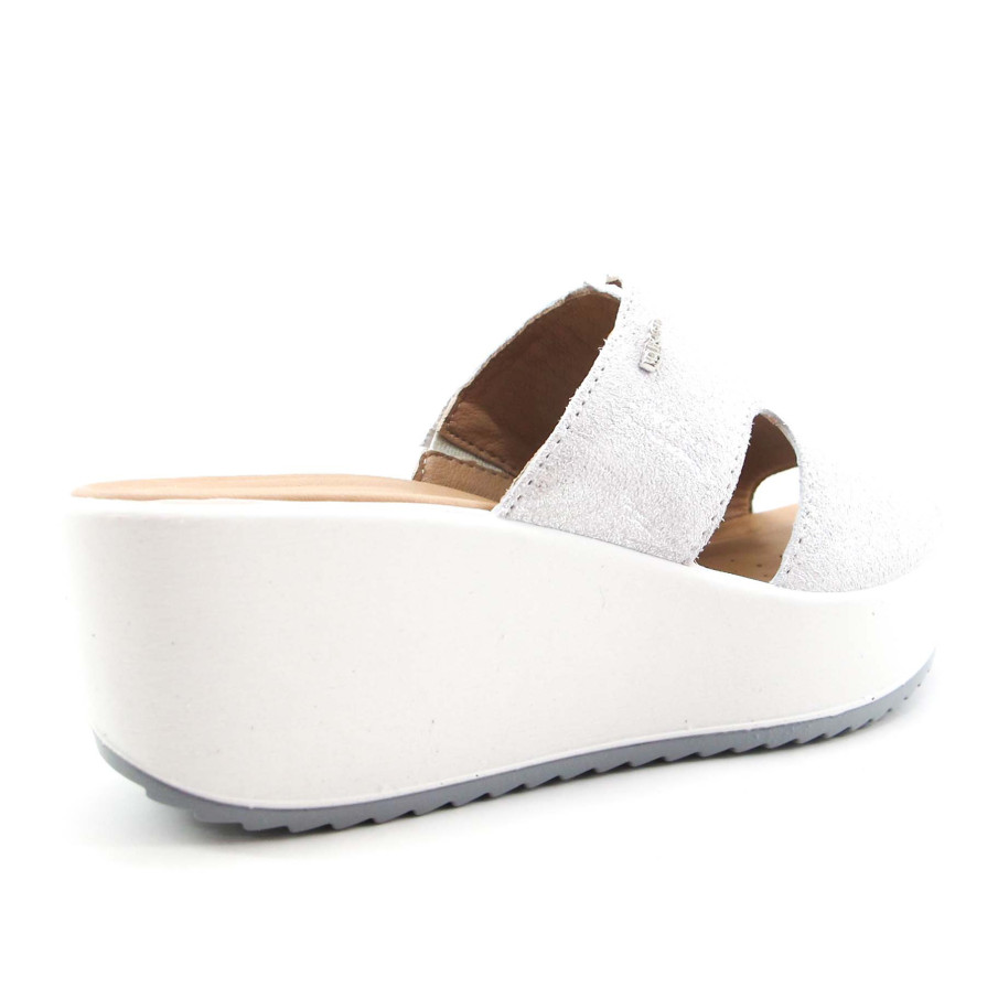 Comprar en Dinozapatos sandalias IGI&CO mujer  piel plata destalonada