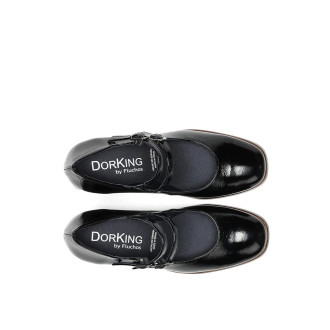 Mercedes DORKING BY FLUCHOS fabricadas en piel naplack color negro