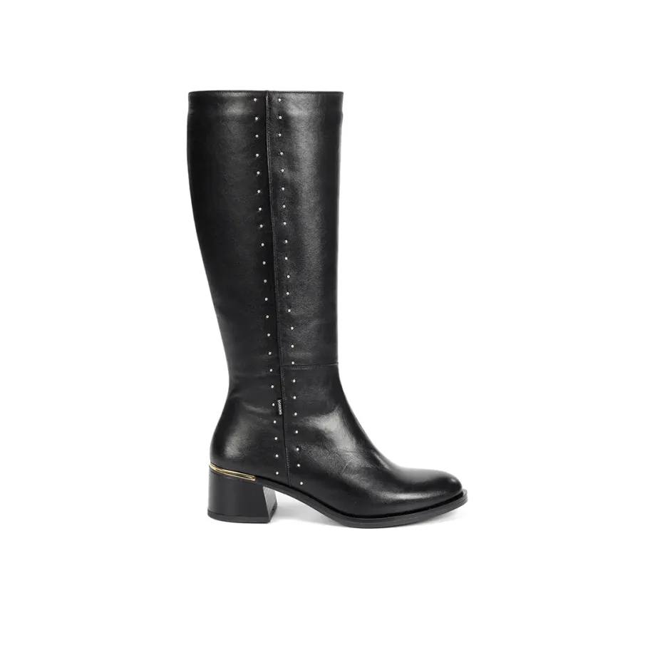 Botas DORKING by FLUCHOS, modelo TOSCANA con tachuelas piel negro