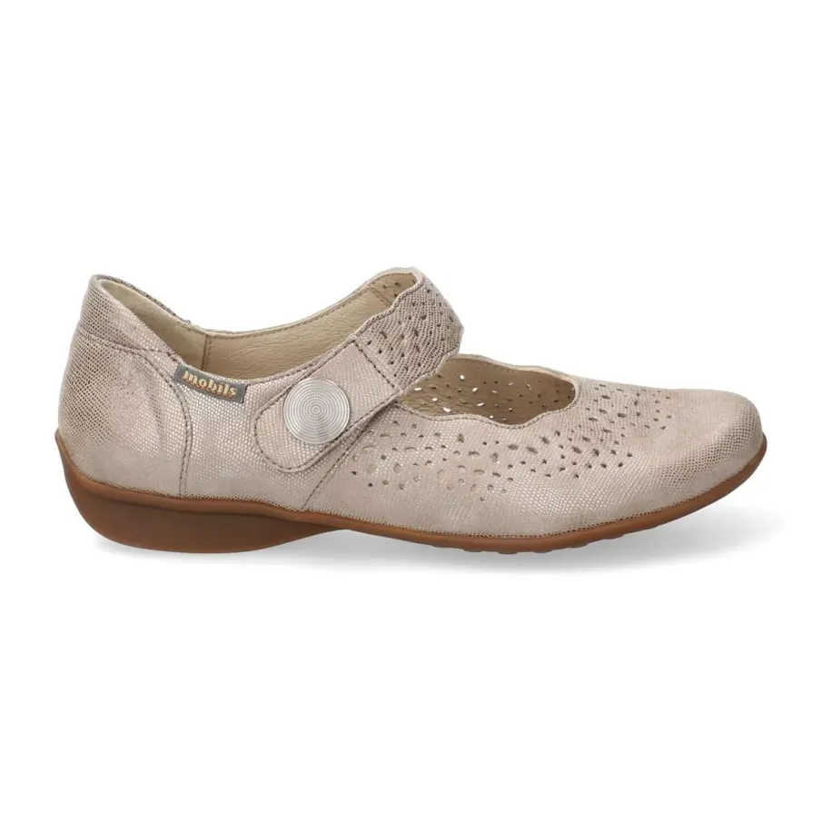 Comprar en Dinozapatos Mobils Fabiene light taupe para mujer mercedes