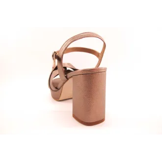 SANDALIA DE VESTIR PARA MUJER BRONCE