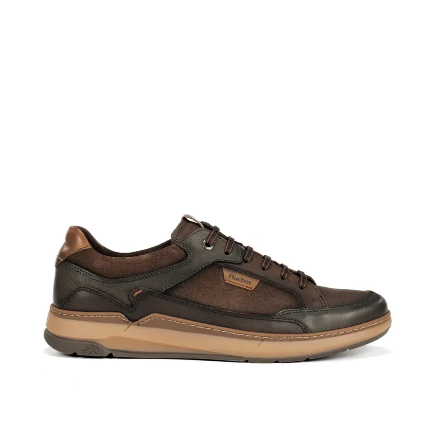DEPORTIVO FLUCHOS PIEL HOMBRE MARRÓN