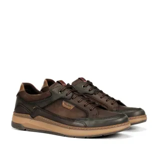 DEPORTIVO FLUCHOS PIEL HOMBRE MARRÓN