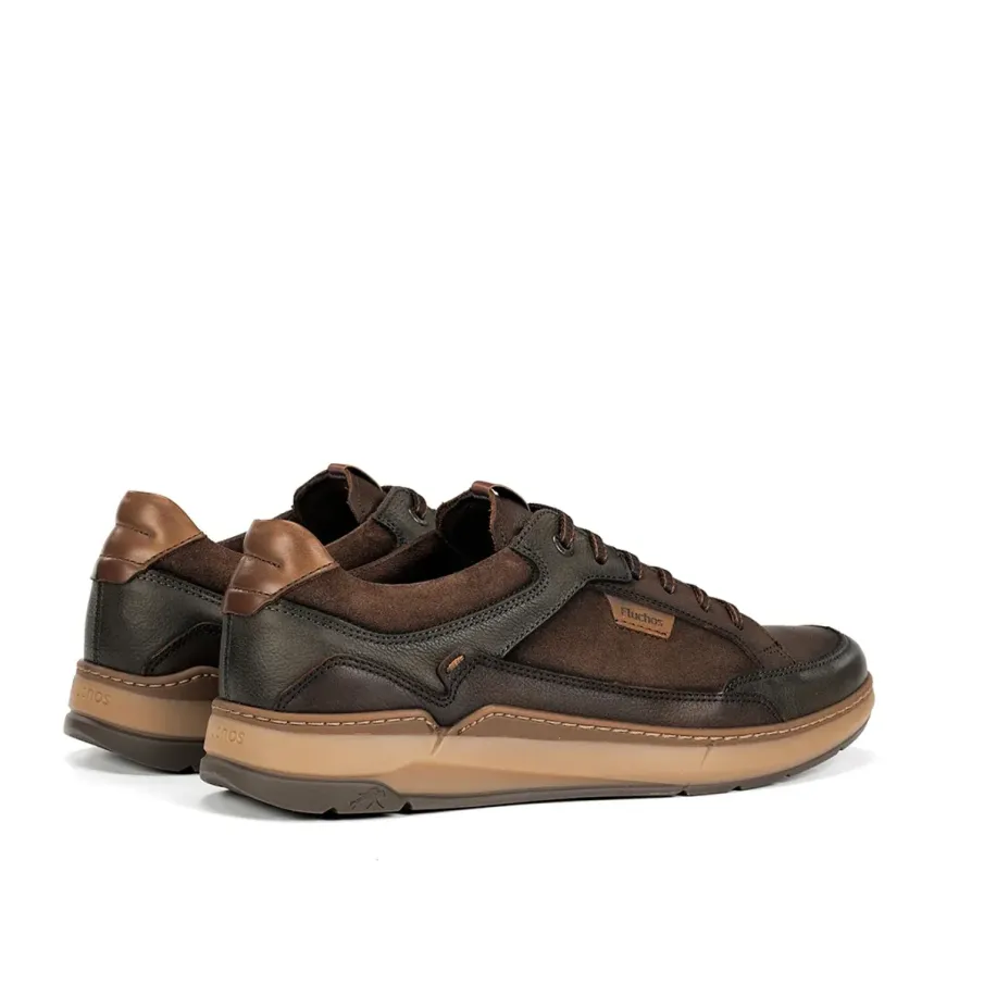 DEPORTIVO FLUCHOS PIEL HOMBRE MARRÓN