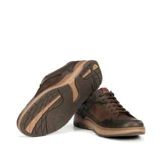 DEPORTIVO FLUCHOS PIEL HOMBRE MARRÓN