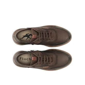 Botines  FLUCHOS  para hombre en piel marrón