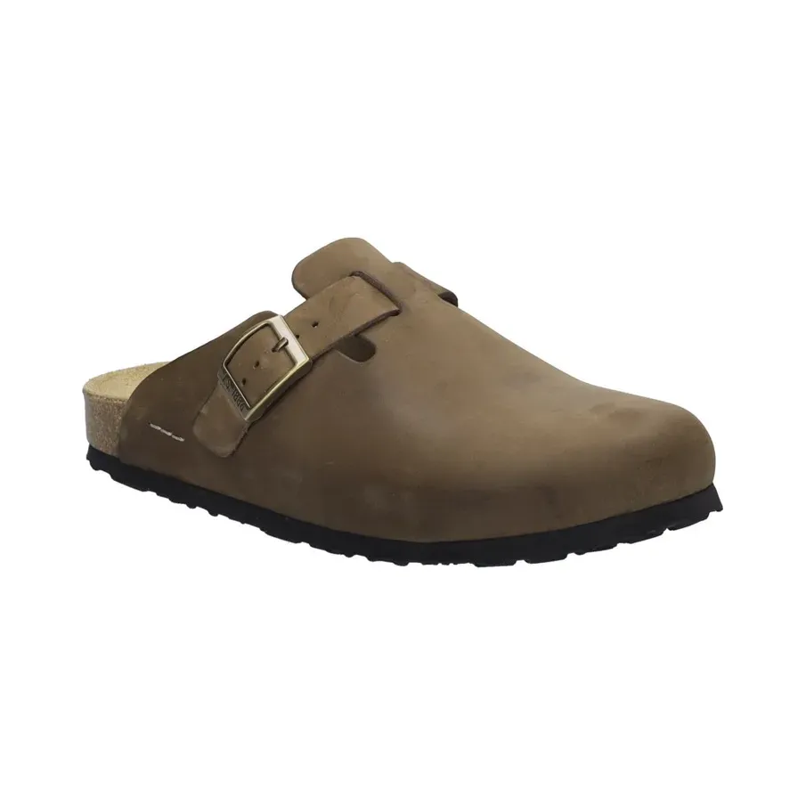 JOSEF SEIBEL Hermine 04 marrón zueco anatómico mujer vista lateral inclinada