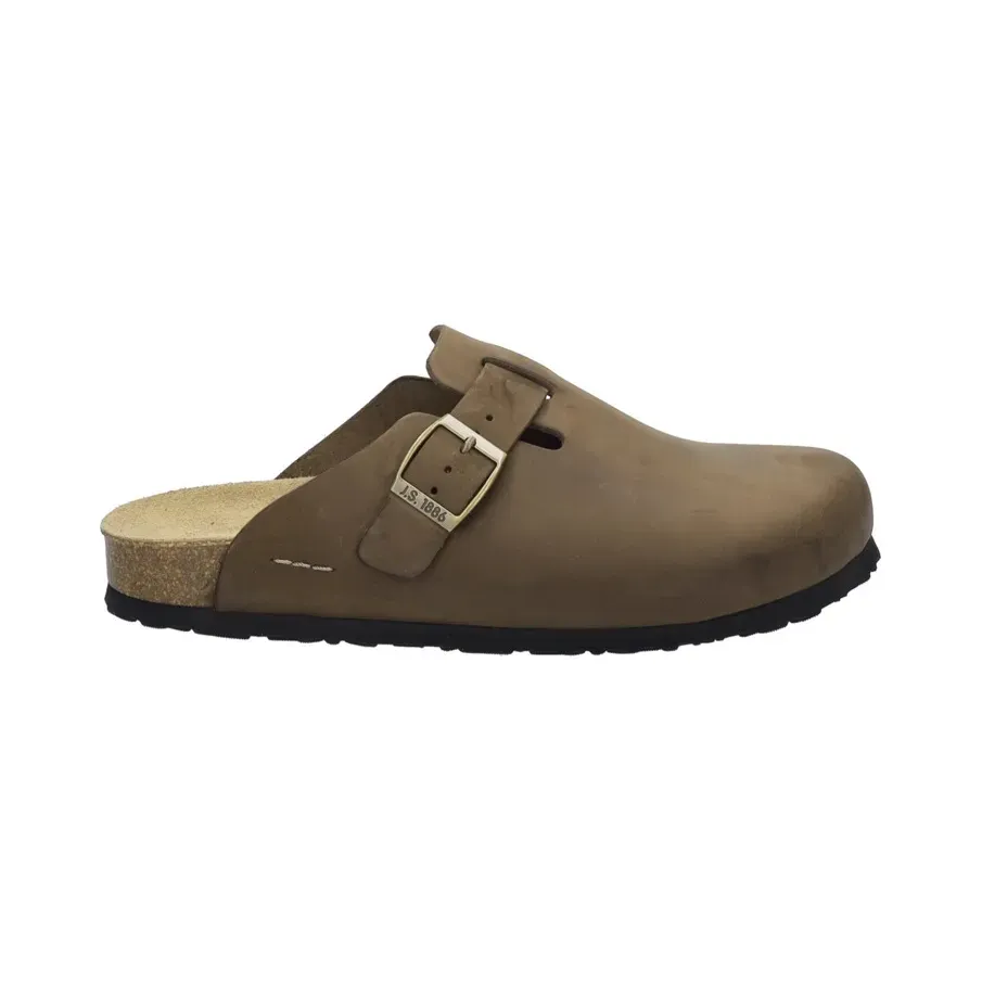 JOSEF SEIBEL Hermine 04 marrón zueco anatómico mujer vista lateral inclinada