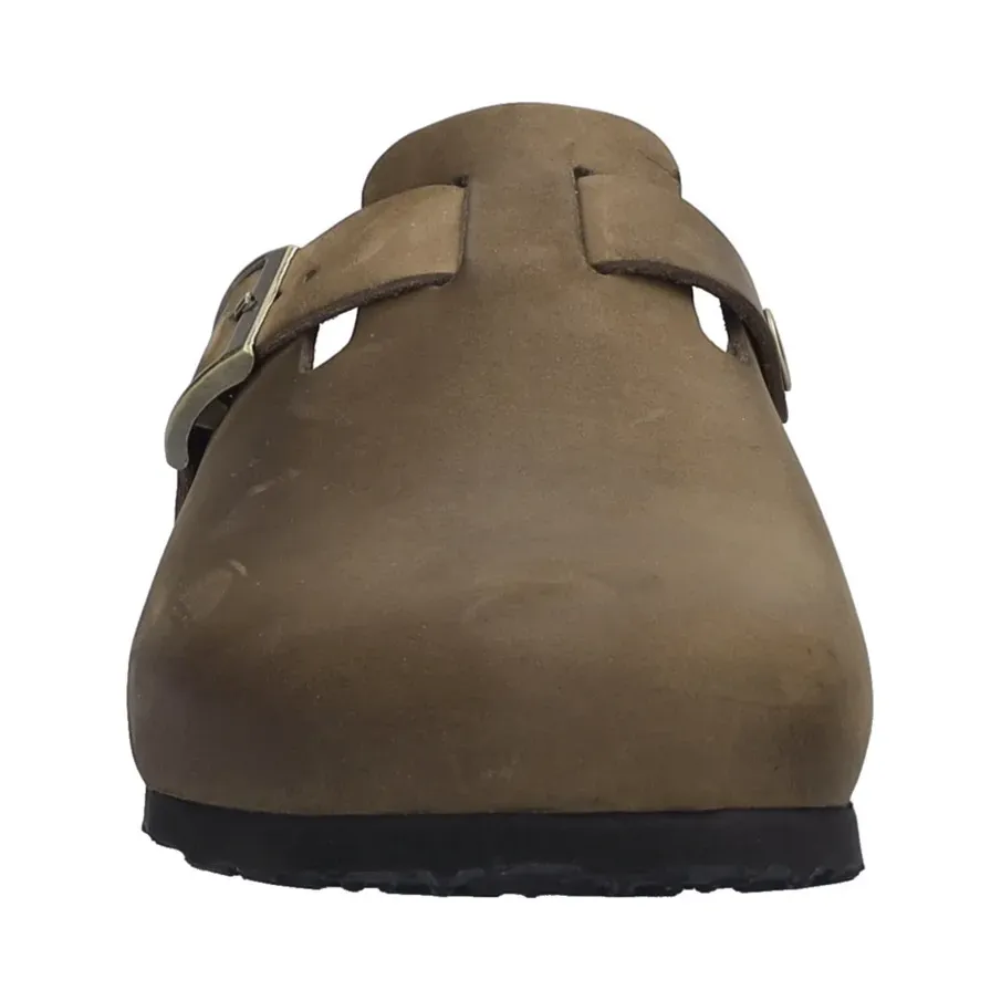 JOSEF SEIBEL Hermine 04 marrón zueco anatómico mujer vista lateral inclinada