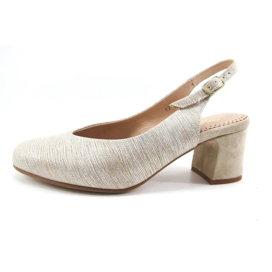 Comprar en Dinozapatos zapatos Pie Santo mujer vestir en piel nude