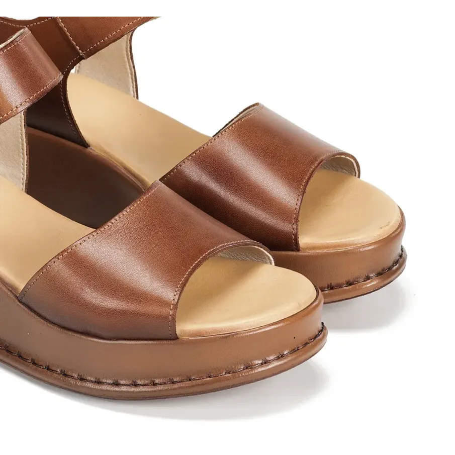 Sandalia Dorking D9649 cuero mujer | Dino Zapatos