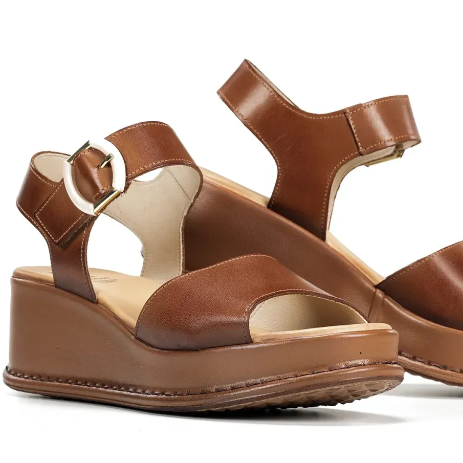 Sandalia Dorking D9649 cuero mujer | Dino Zapatos