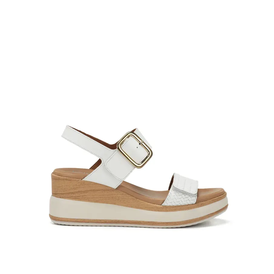 Sandalia Dorking D9642 blanco mujer | Dino Zapatos