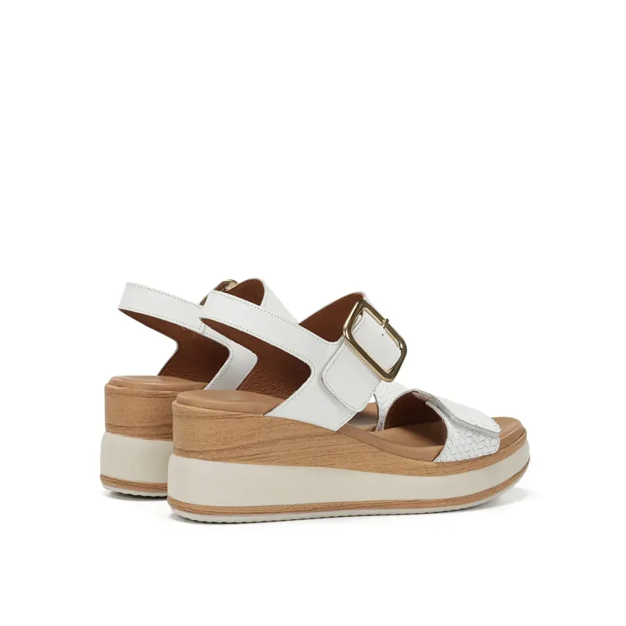 Sandalia Dorking D9642 blanco mujer | Dino Zapatos