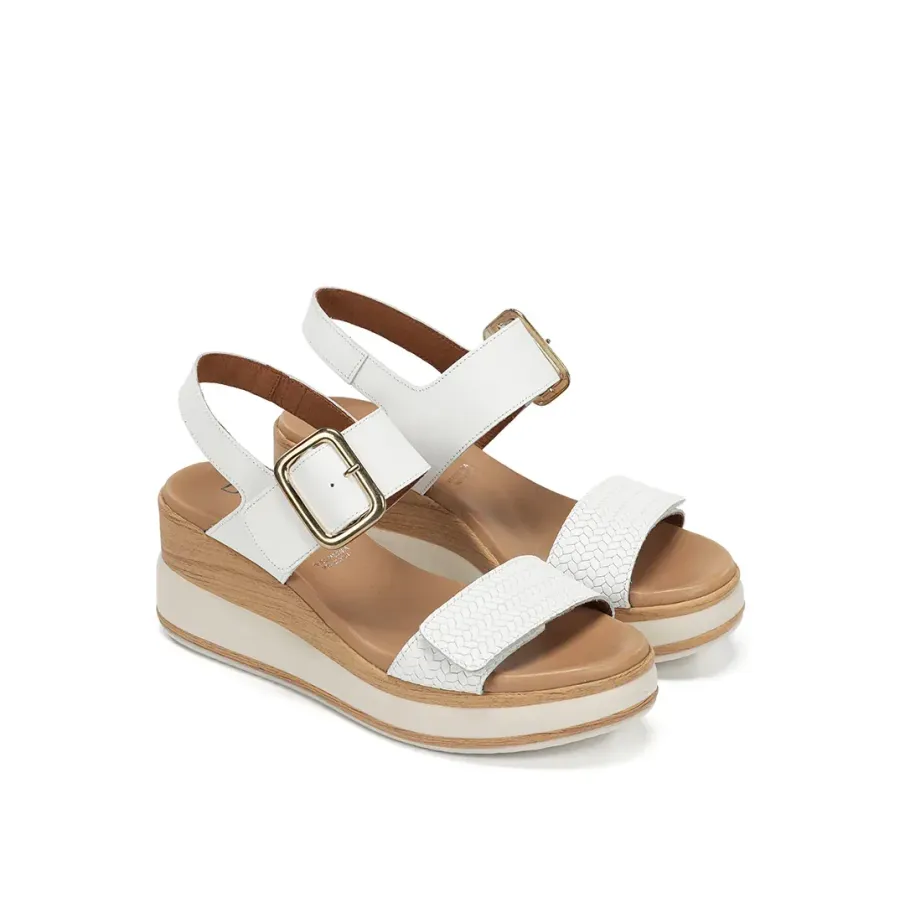 Sandalia Dorking D9642 blanco mujer | Dino Zapatos
