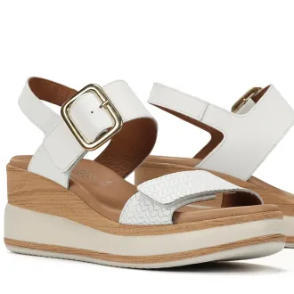 Sandalia Dorking D9642 blanco mujer | Dino Zapatos