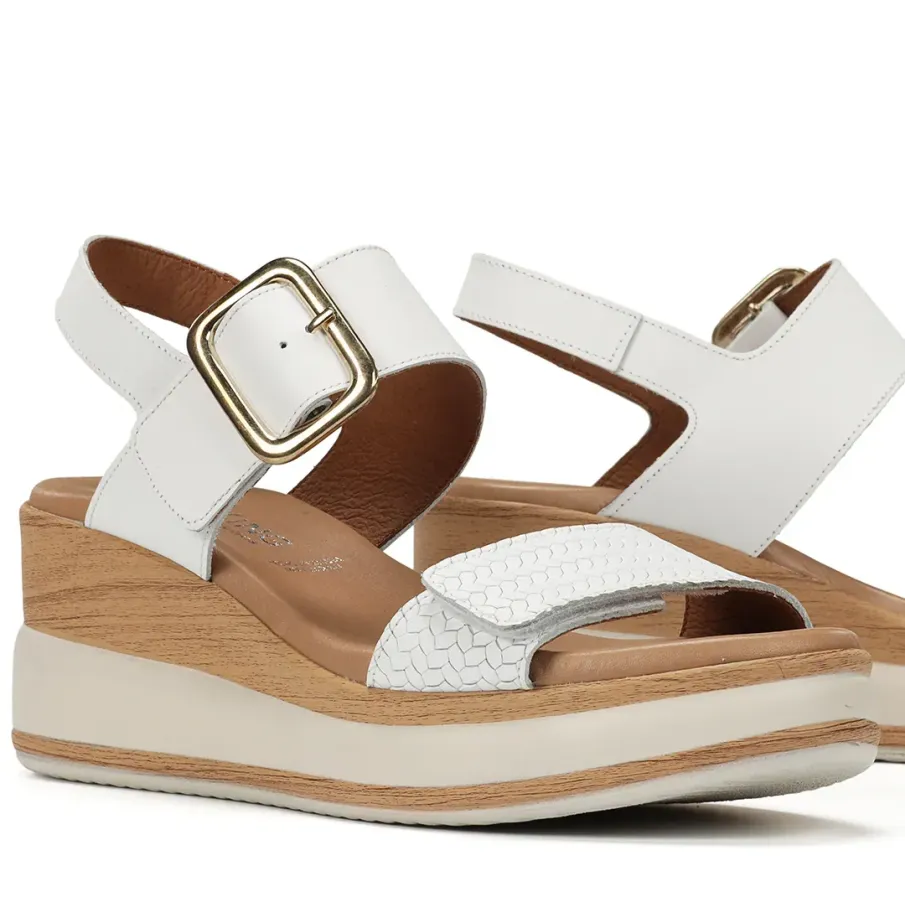 Sandalia Dorking D9642 blanco mujer | Dino Zapatos