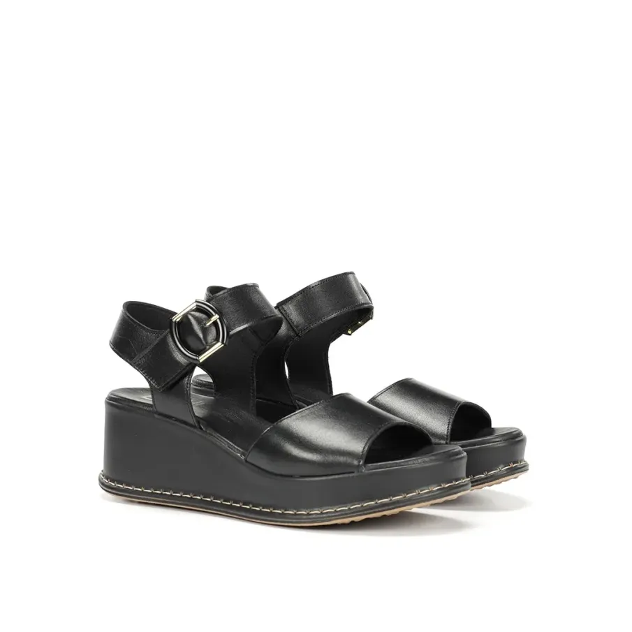 Sandalia Dorking D9649 negro mujer | Dino Zapatos