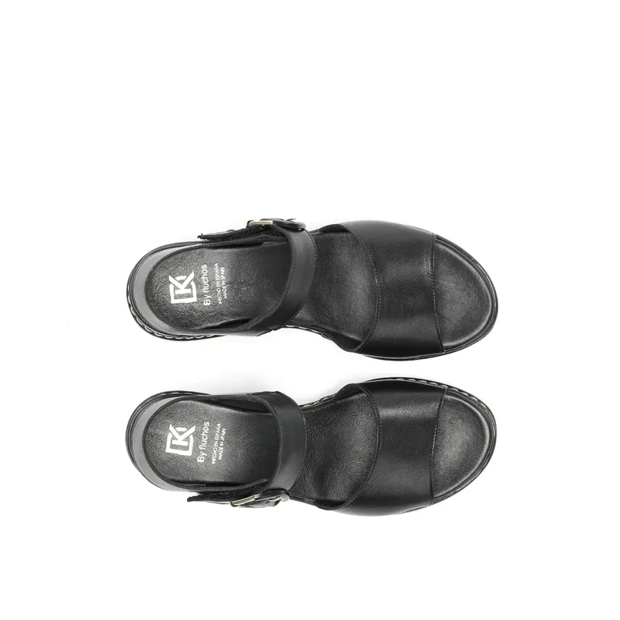 Sandalia Dorking D9649 negro mujer | Dino Zapatos