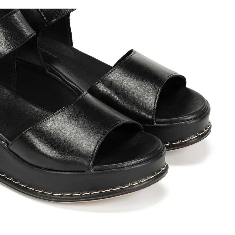 Sandalia Dorking D9649 negro mujer | Dino Zapatos