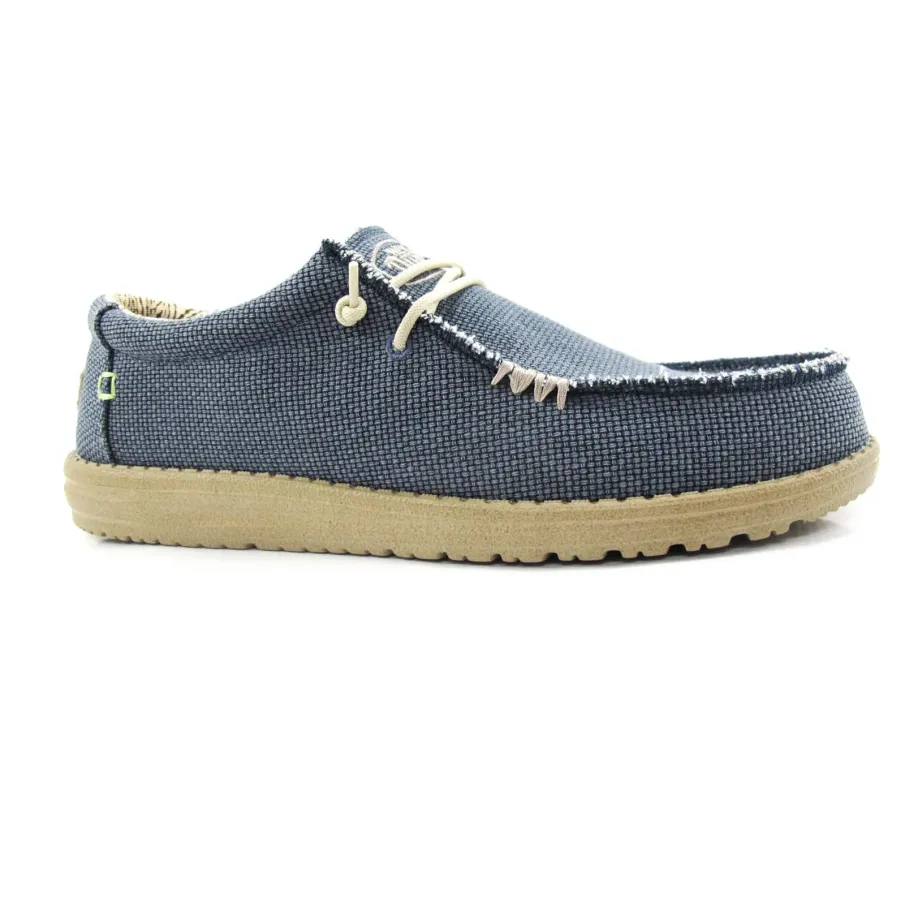 Hey Dude Wally Braided hombre Blue Night Dino Zapatos Alcoy