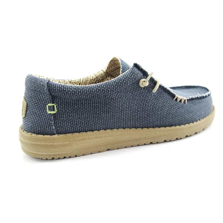 Hey Dude Wally Braided hombre Blue Night Dino Zapatos Alcoy