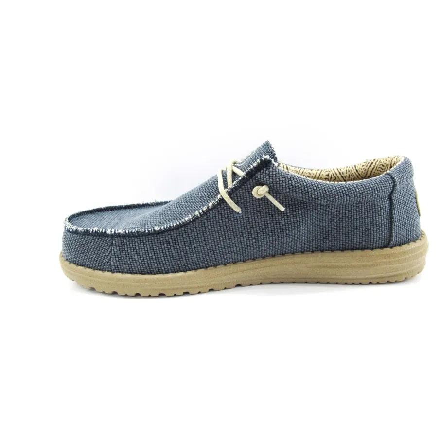 Hey Dude Wally Braided hombre Blue Night Dino Zapatos Alcoy