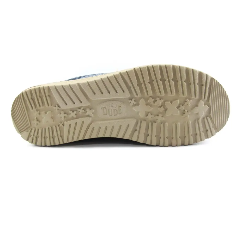 Hey Dude Wally Braided hombre Blue Night Dino Zapatos Alcoy