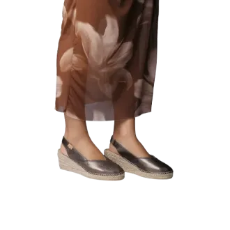 Toni Pons TERMAL Bronce | Alpargata Comfort+ Mujer | Dino Zapatos