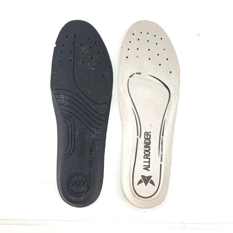Par de plantillas Allrounder mujer con acolchado y perforaciones