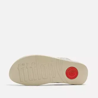 Sandalia FitFlop Lulu Shimmerglitz Mujer Platino | Dino Zapatos