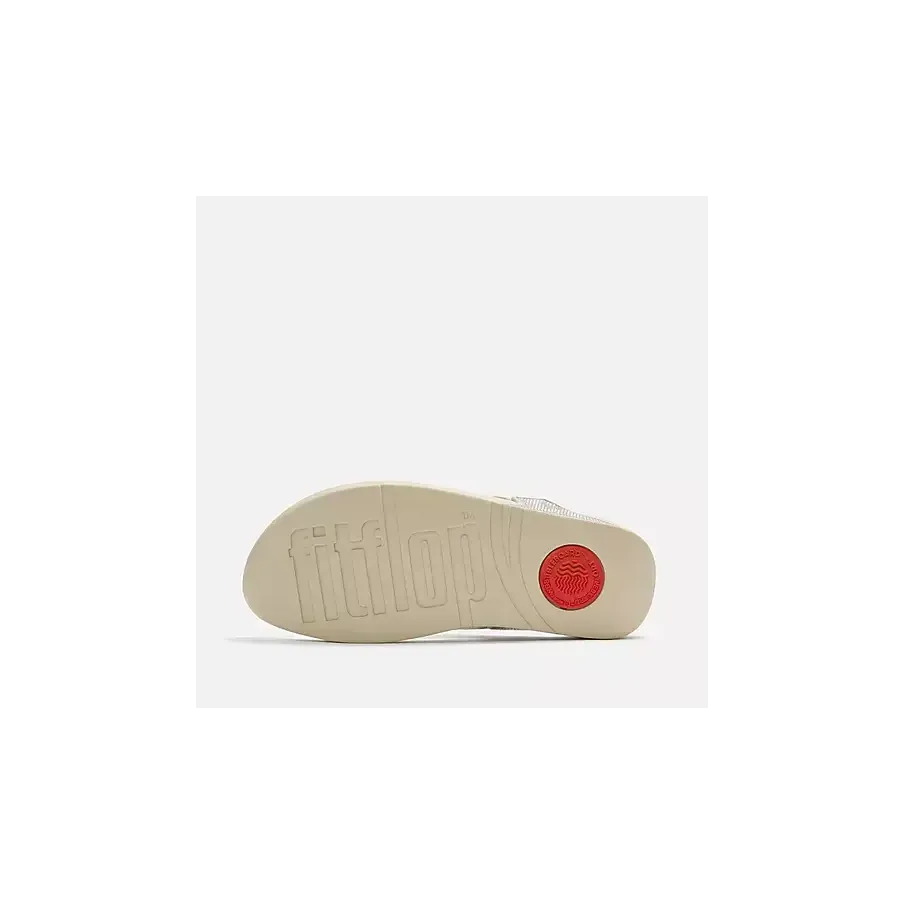 Sandalia FitFlop Lulu Shimmerglitz Mujer Platino | Dino Zapatos