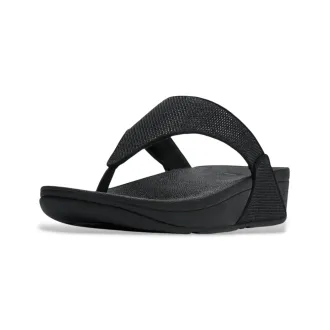 FitFlop Lulu Shimmerglitz Negro Mujer | Dino Zapatos Alcoy