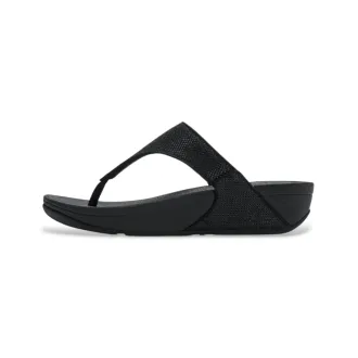 FitFlop Lulu Shimmerglitz Negro Mujer | Dino Zapatos Alcoy