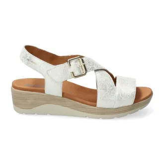 Sandalia Mephisto Claudine Blanco Mujer | Dino Zapatos