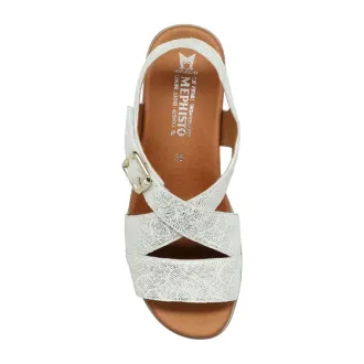 Sandalia Mephisto Claudine Blanco Mujer | Dino Zapatos