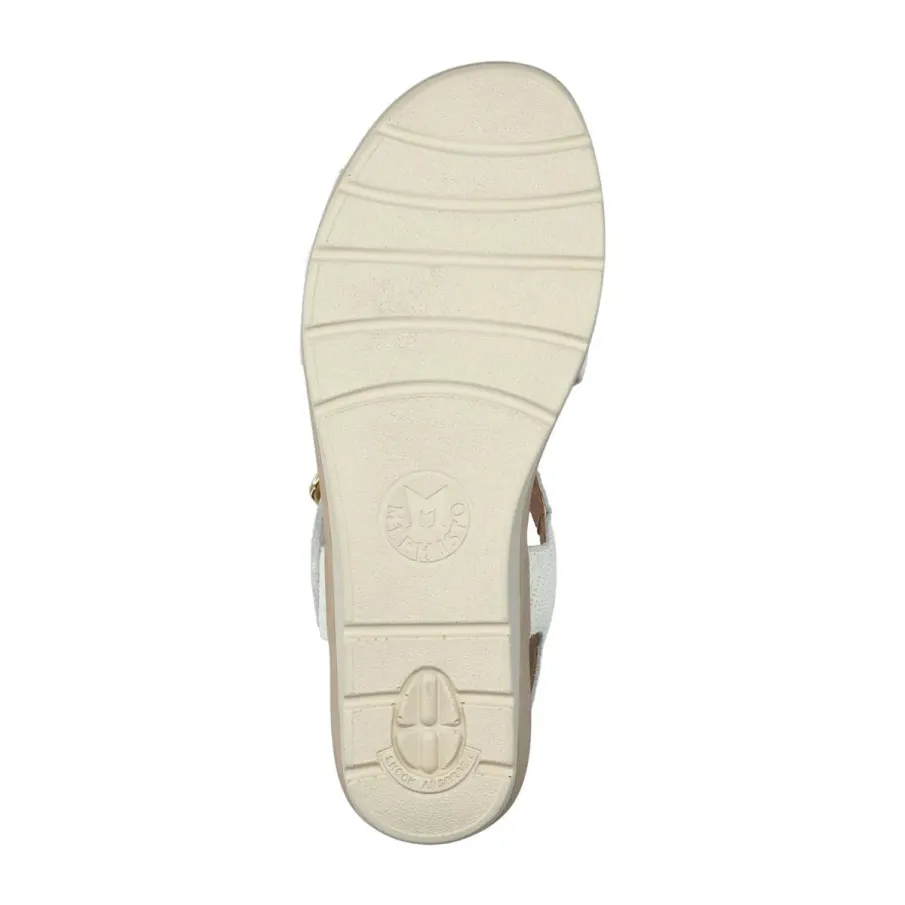 Sandalia Mephisto Claudine Blanco Mujer | Dino Zapatos