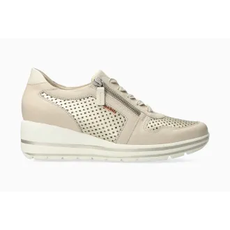 Mobils Abby Perf marfil mujer | Zapato confort en Dino Zapatos Alcoy