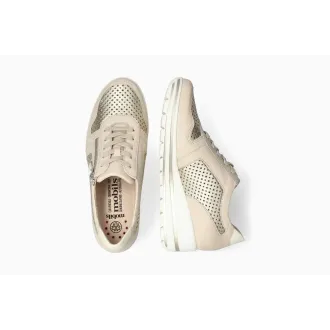 Mobils Abby Perf marfil mujer | Zapato confort en Dino Zapatos Alcoy