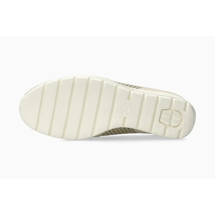 Mobils Abby Perf marfil mujer | Zapato confort en Dino Zapatos Alcoy