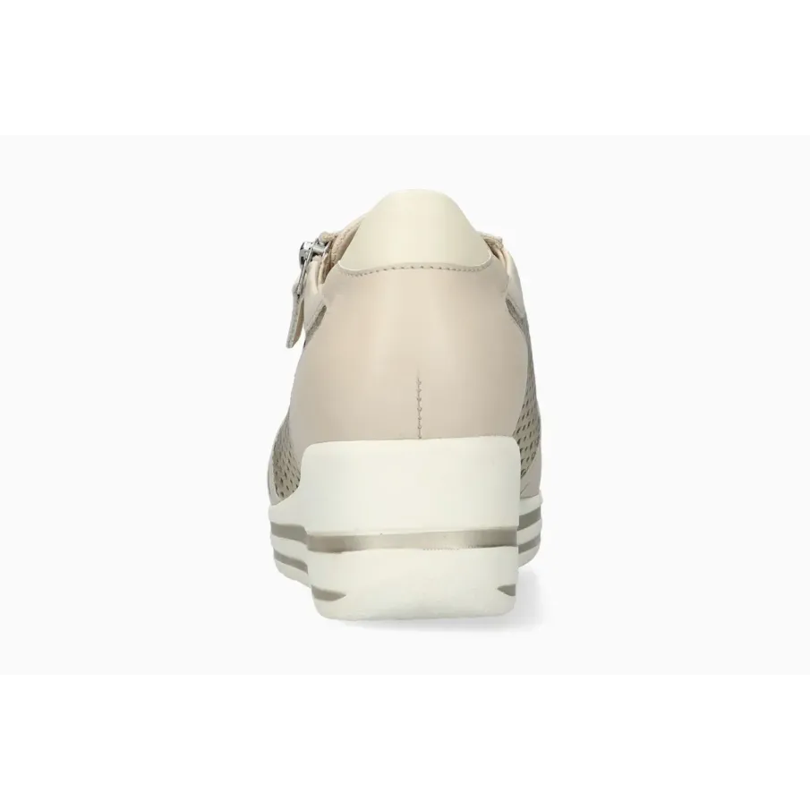 Mobils Abby Perf marfil mujer | Zapato confort en Dino Zapatos Alcoy