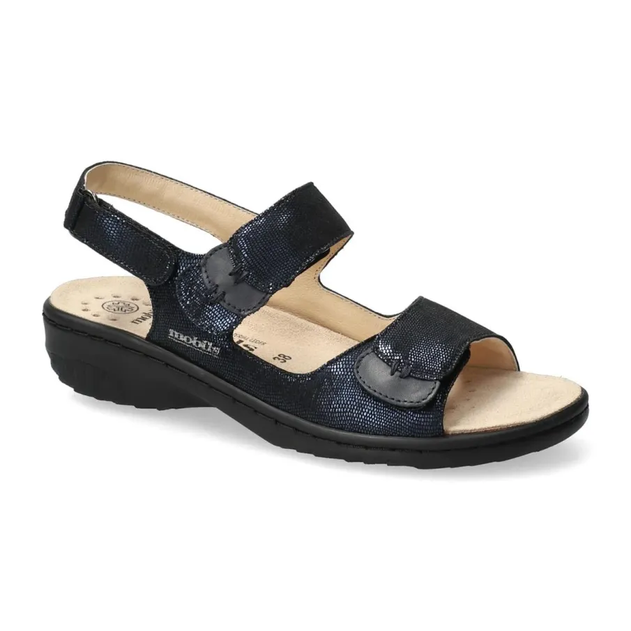 Mobils Getha Navy | Sandalia con plantilla extraíble
